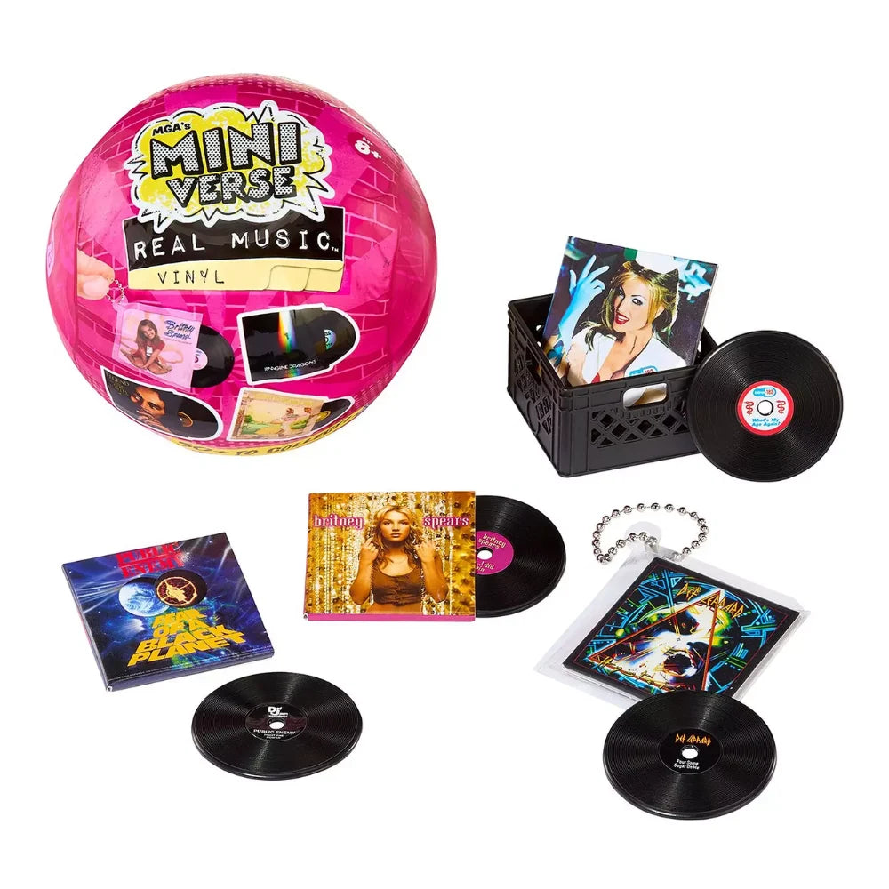 MGA's Miniverse Real Music Vinyl Records - Blind Pack (4 Vinyls)