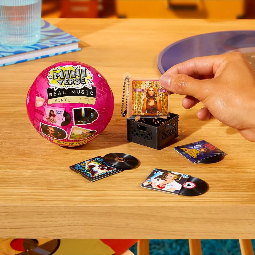 MGA's Miniverse Real Music Vinyl Records - Blind Pack (4 Vinyls)