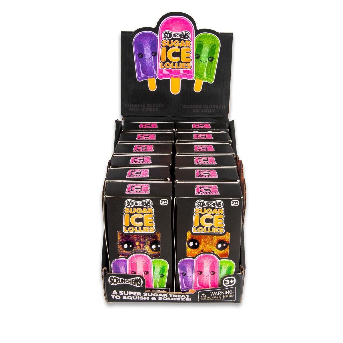 Scrunchems Sugar Ice Lollies Squishy Fidget Toy - Assorted - One Supplied*