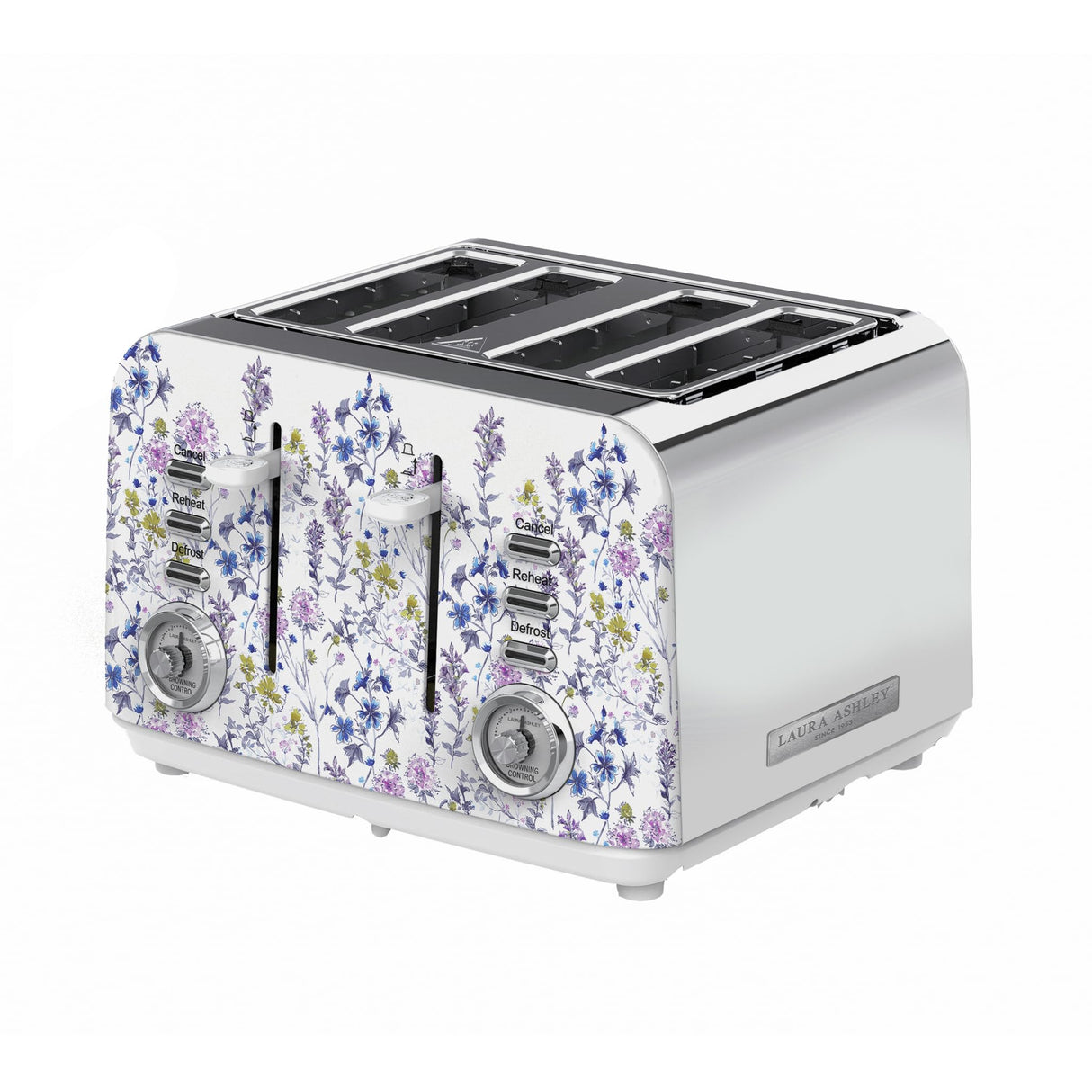 Laura Ashley VQ 4 Slice Toaster Wild Meadow