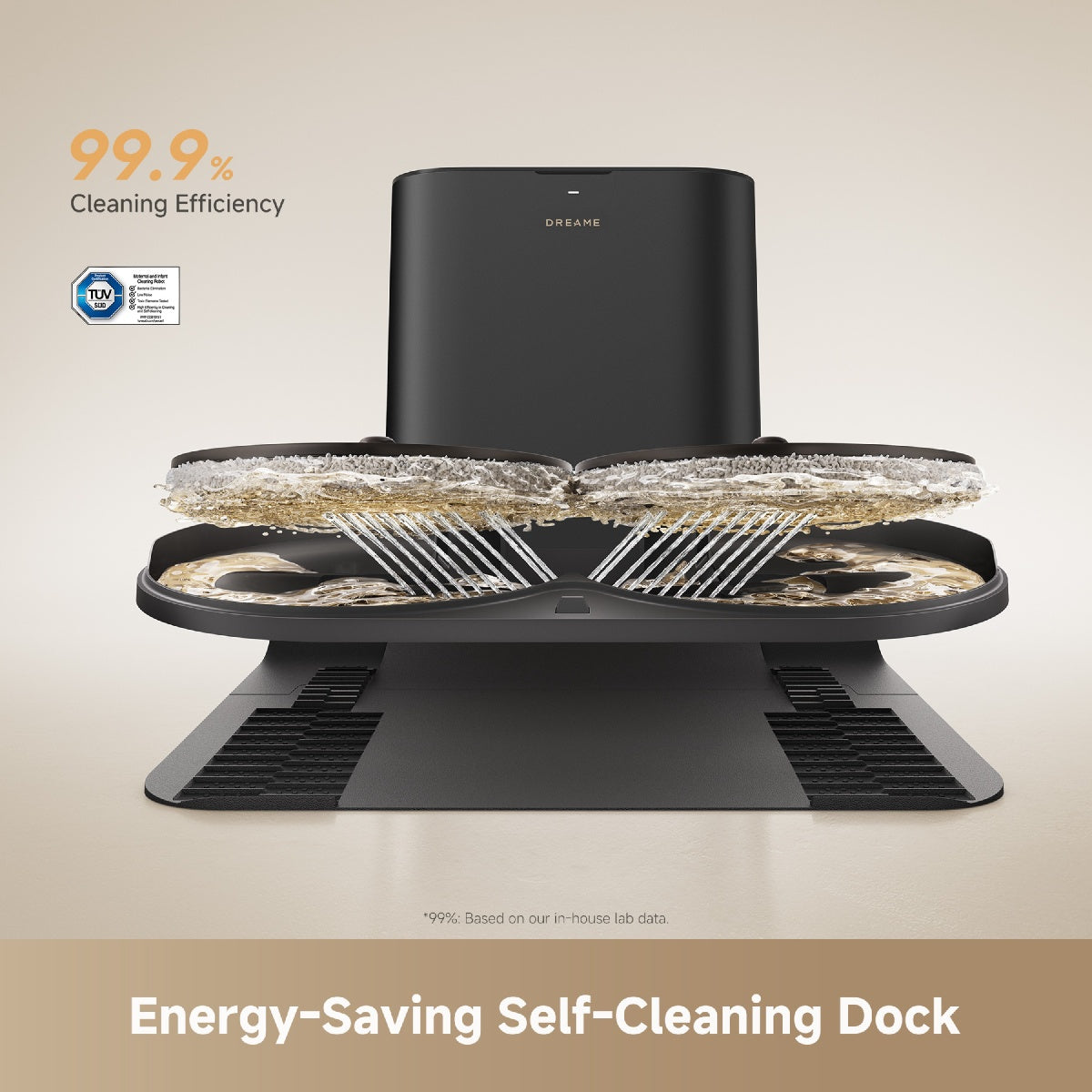 Dreame L50s Pro Ultra Robot Vacuum & Mop with Self-Cleaning Station, Black