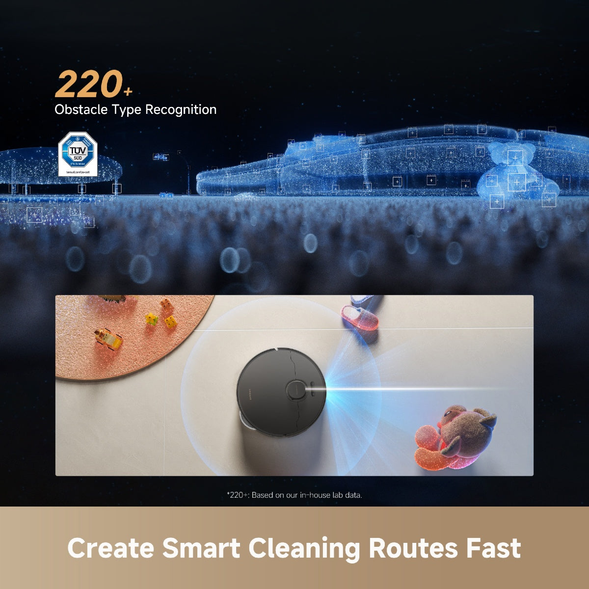 Dreame L50s Pro Ultra Robot Vacuum & Mop with Self-Cleaning Station, Black