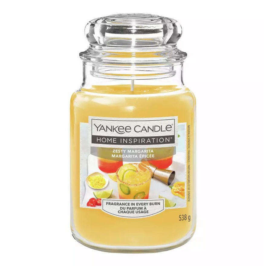 Yankee Candle Home Inspiration Large Jar Candle Zesty Margarita - CANDLES - Beattys of Loughrea