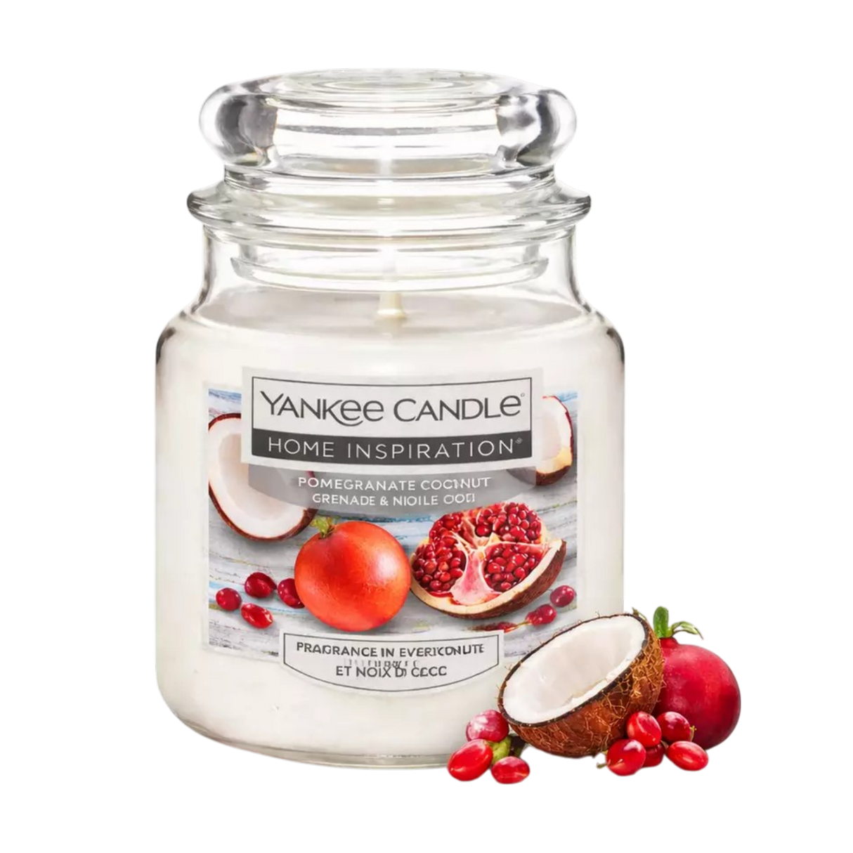 Yankee Candle® Home Inspiration® Pomegranate Coconut Medium Jar Candle