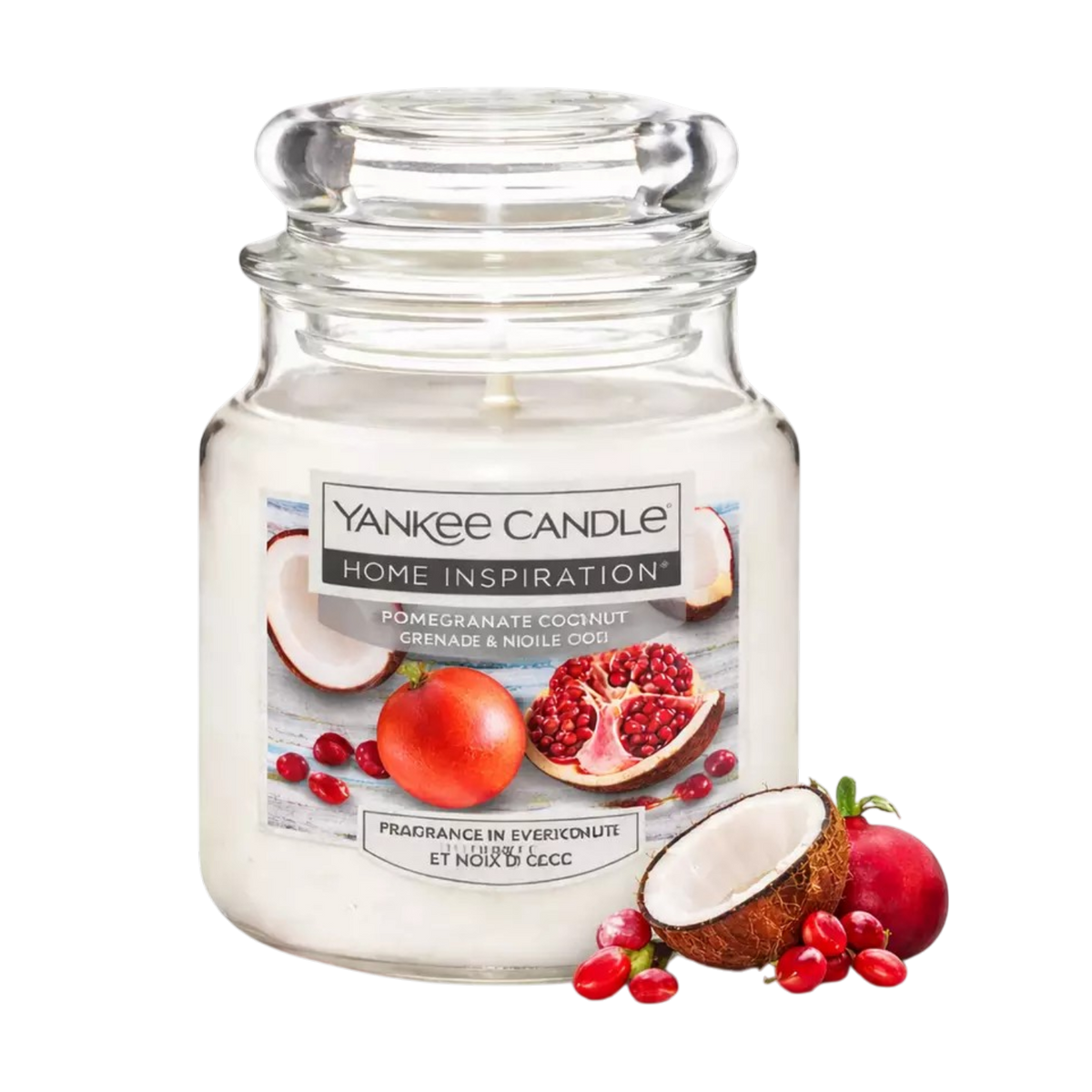 Yankee Candle® Home Inspiration® Granatapfel-Kokosnuss Medium Jar Candle
