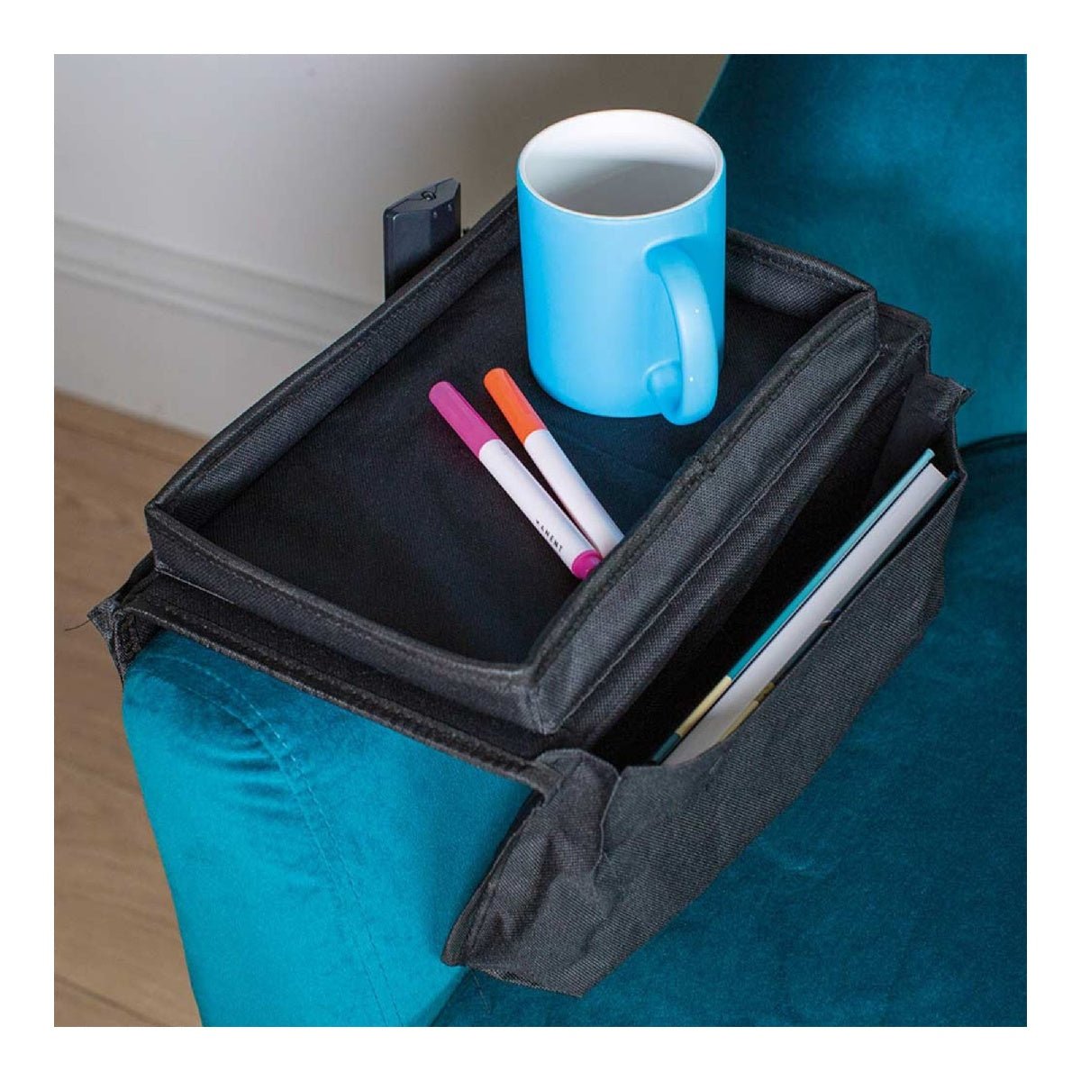Arm Chair Caddy with 5 Storage Compartments - OCCASIONAL FURNITURE - Beattys of Loughrea