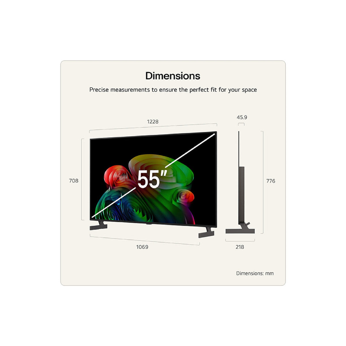 LG OLED55B65LA 55-inch OLED AI B6 4K Smart TV (2026)