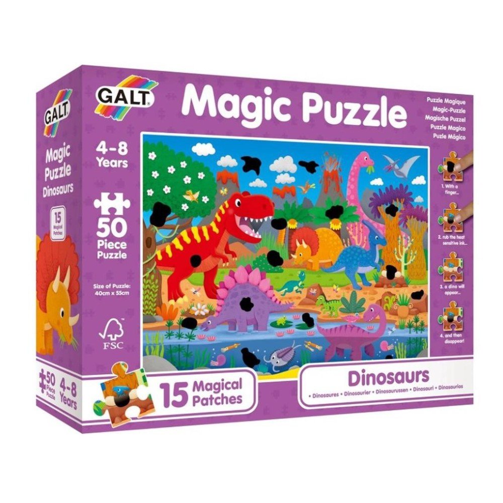Galt Magic Puzzle: Dinosaurs - JIGSAWS - Beattys of Loughrea