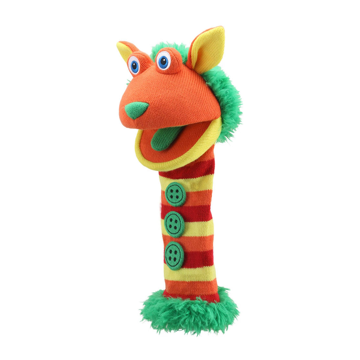 The Puppet Company Buttons ECO Sockettes - SOFT TOYS - Beattys of Loughrea