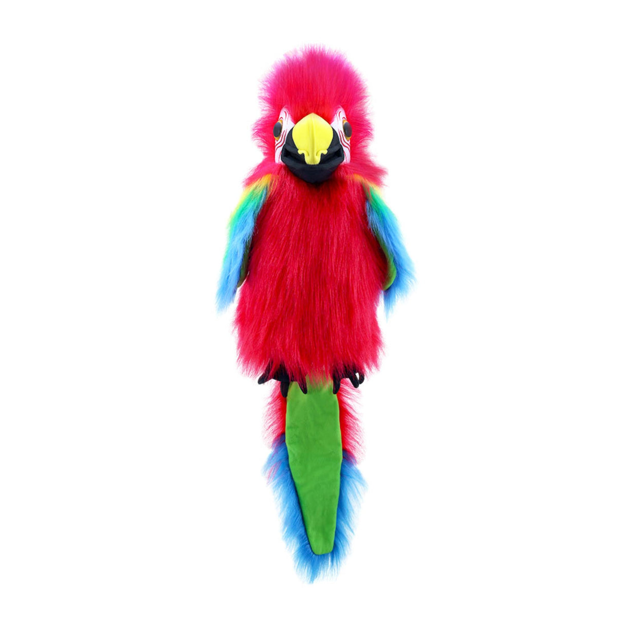 The Puppet Company Amazon Macaw Large Birds - SOFT TOYS - Beattys of Loughrea