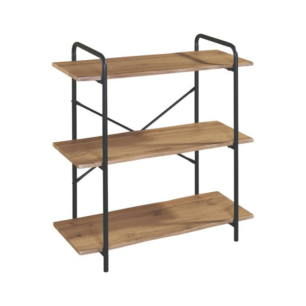 Dark Oak 3 Shelf Unit 80cm x 80cm - OCCASIONAL FURNITURE - Beattys of Loughrea