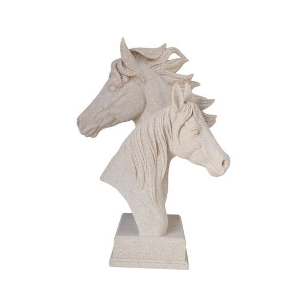 Horse Decor Resin Sculpture 20x28cm - ORNAMENTS - Beattys of Loughrea