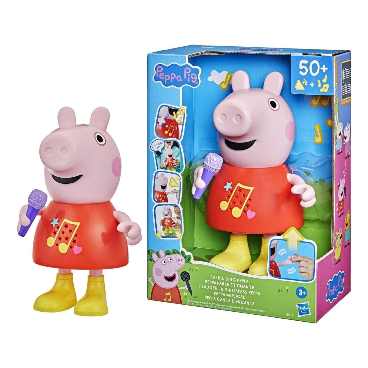 Peppa Pig Talk & Sing Peppa Doll - SOFT TOYS - Beattys of Loughrea
