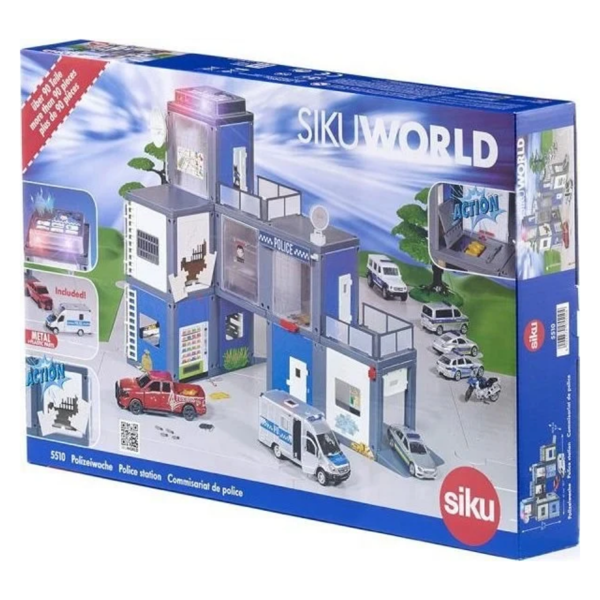 Siku World Police Station 5510 Play Set - FARMS/TRACTORS/BUILDING - Beattys of Loughrea
