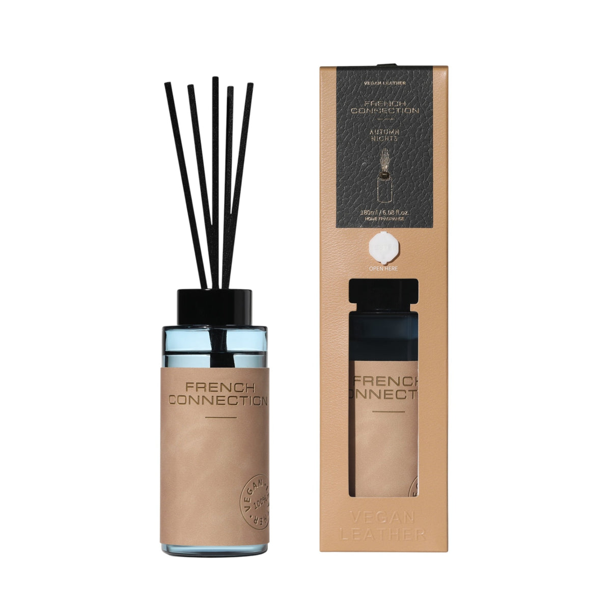 Autumn Nights Reed Diffuser 180ml — French Connection Leather Collection
