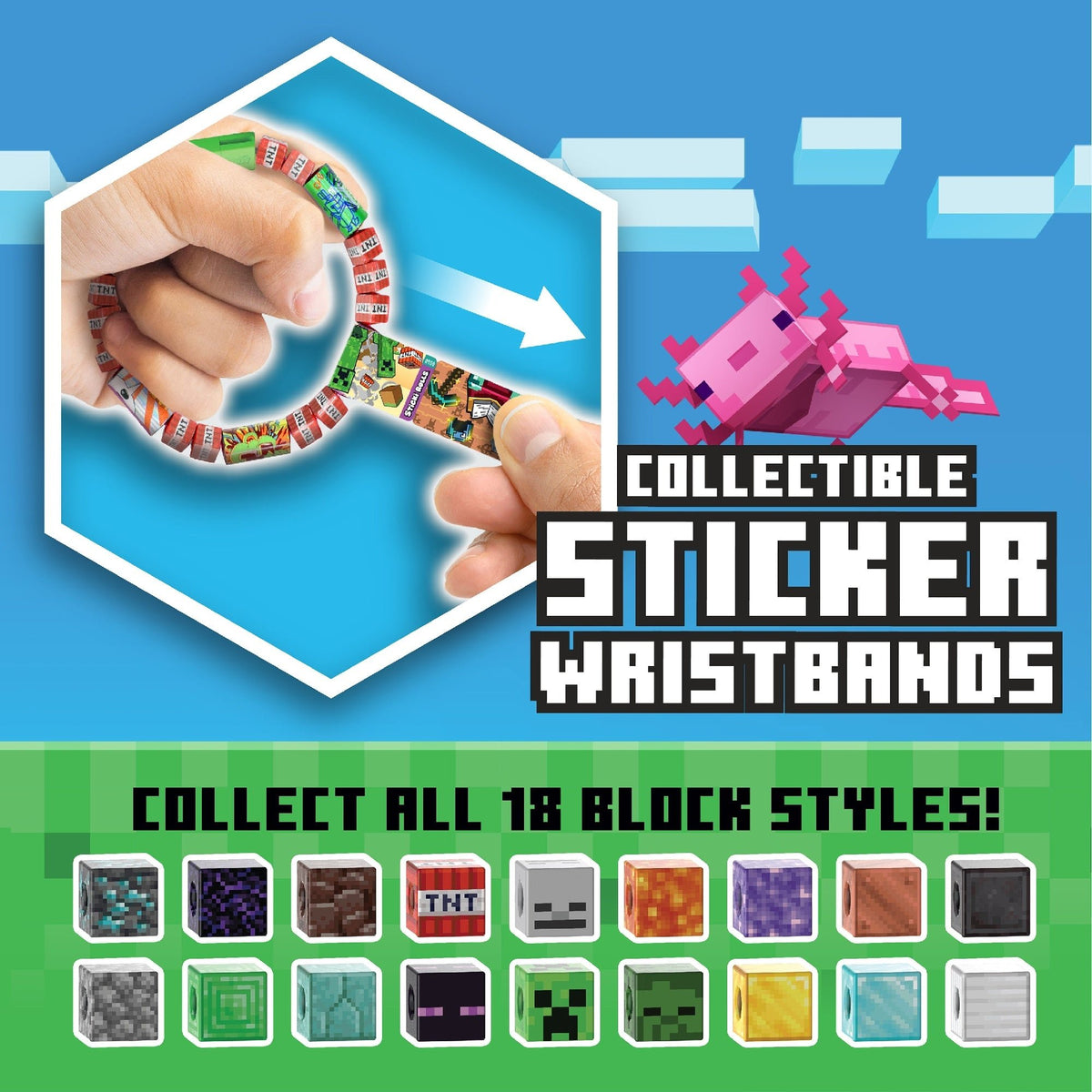 Sticki Rolls Minecraft Collector's Book - ART & CRAFT/MAGIC/AIRFIX - Beattys of Loughrea