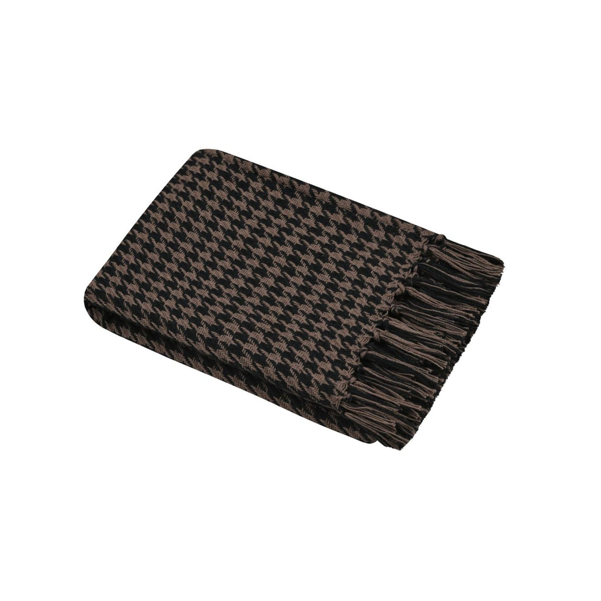 STOF Oslo Throw, Black, 130x150cm - THROWS/BLANKETS - Beattys of Loughrea