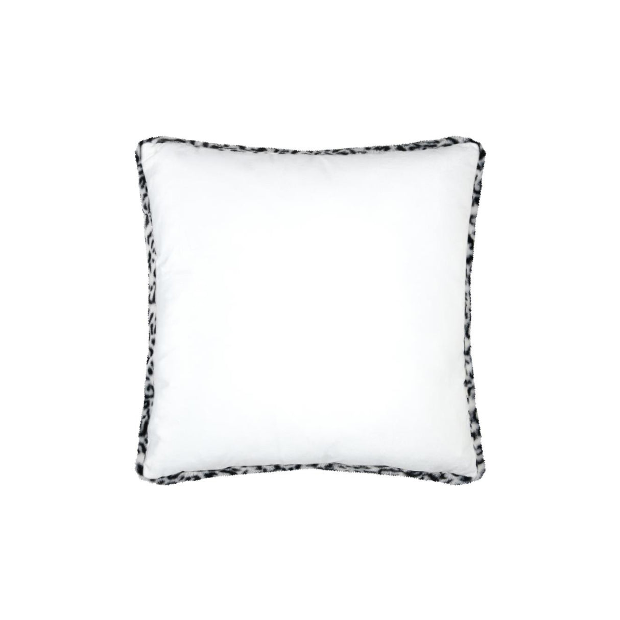 STOF Panthera Leopard-Print Cushion, Black, 45x45cm - CUSHIONS/COVERS - Beattys of Loughrea