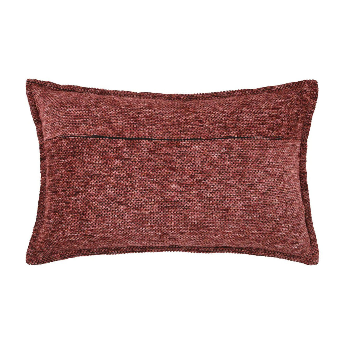 STOF Dublin Chenille Jacquard Cushion, Terracotta, 45x70cm - CUSHIONS/COVERS - Beattys of Loughrea