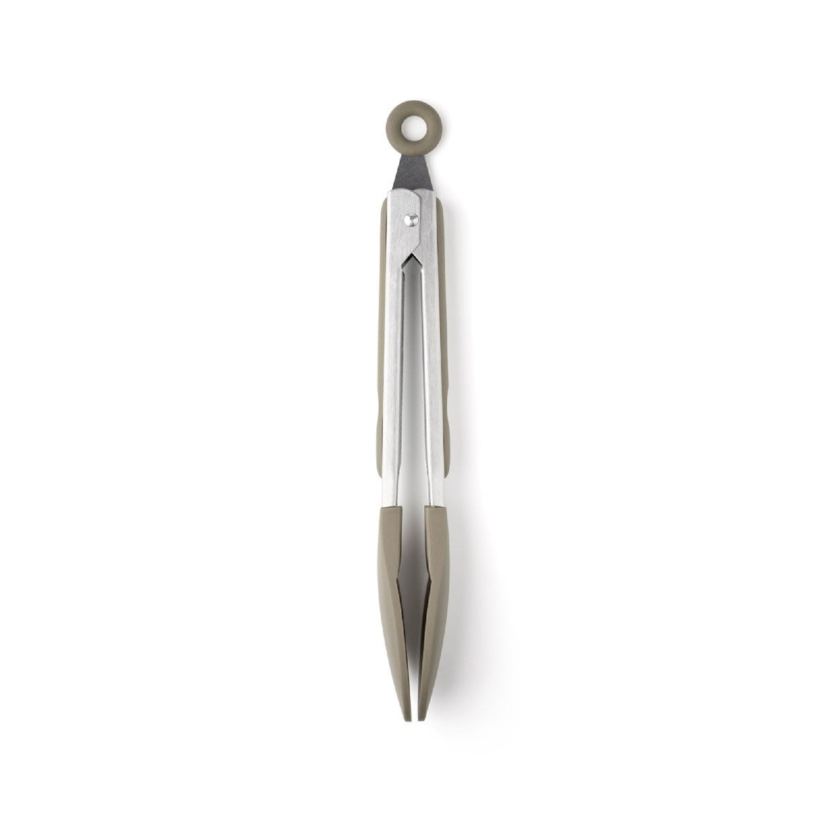 Taylor's Eye Witness Stainless Steel & Silicone Tongs, Grey, 23cm/9in - KITCHEN HAND TOOLS - Beattys of Loughrea