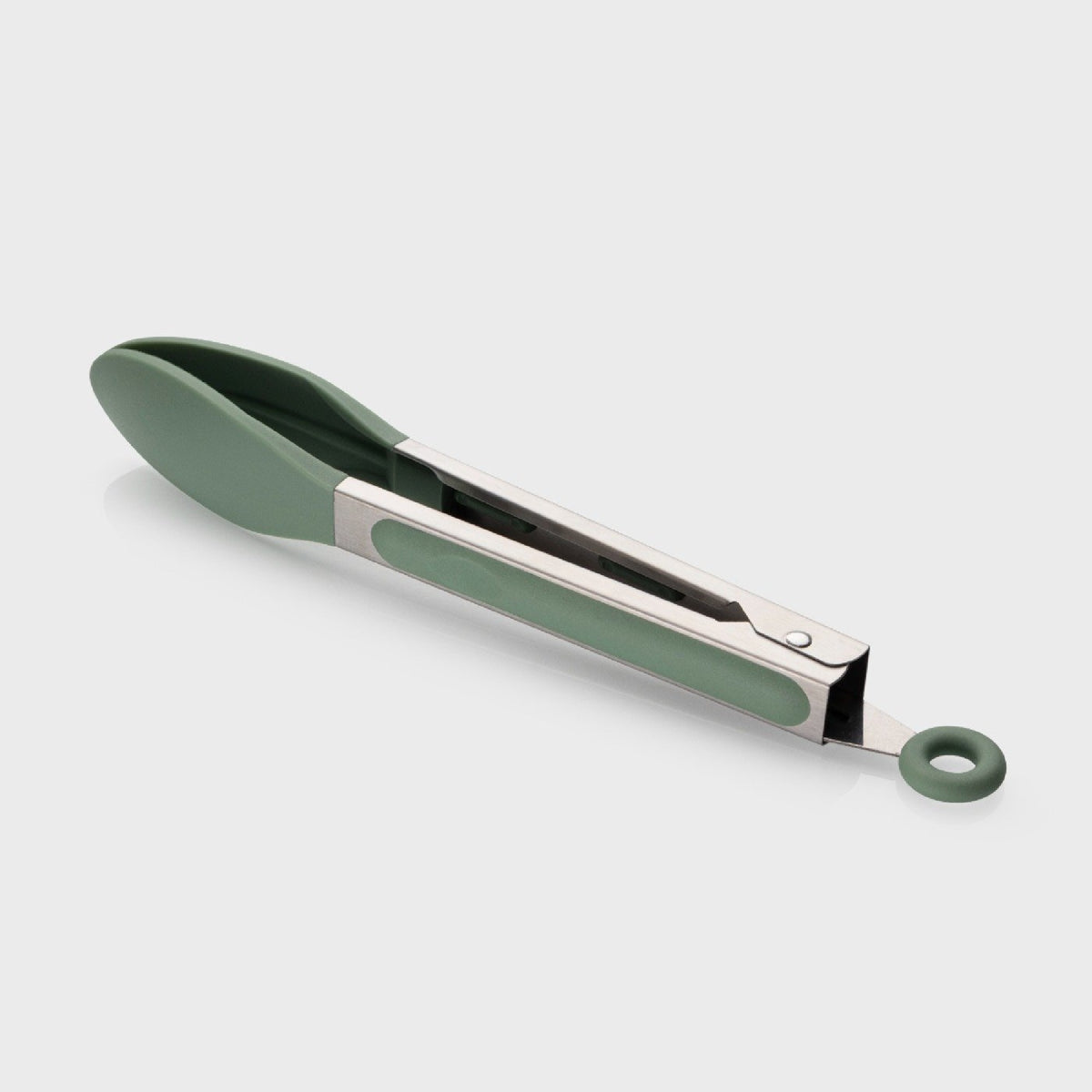 Taylor's Eye Witness Stainless Steel & Silicone Tongs, Sage, 23cm/9in
