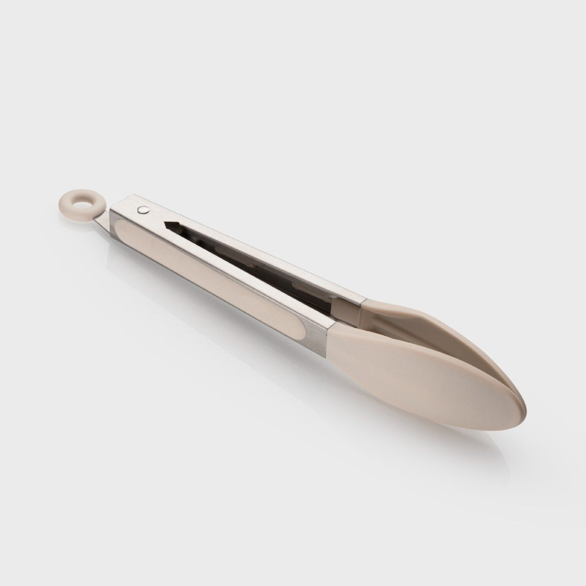 Taylor's Eye Witness Stainless Steel & Silicone Tongs, Oyster, 23cm/9in
