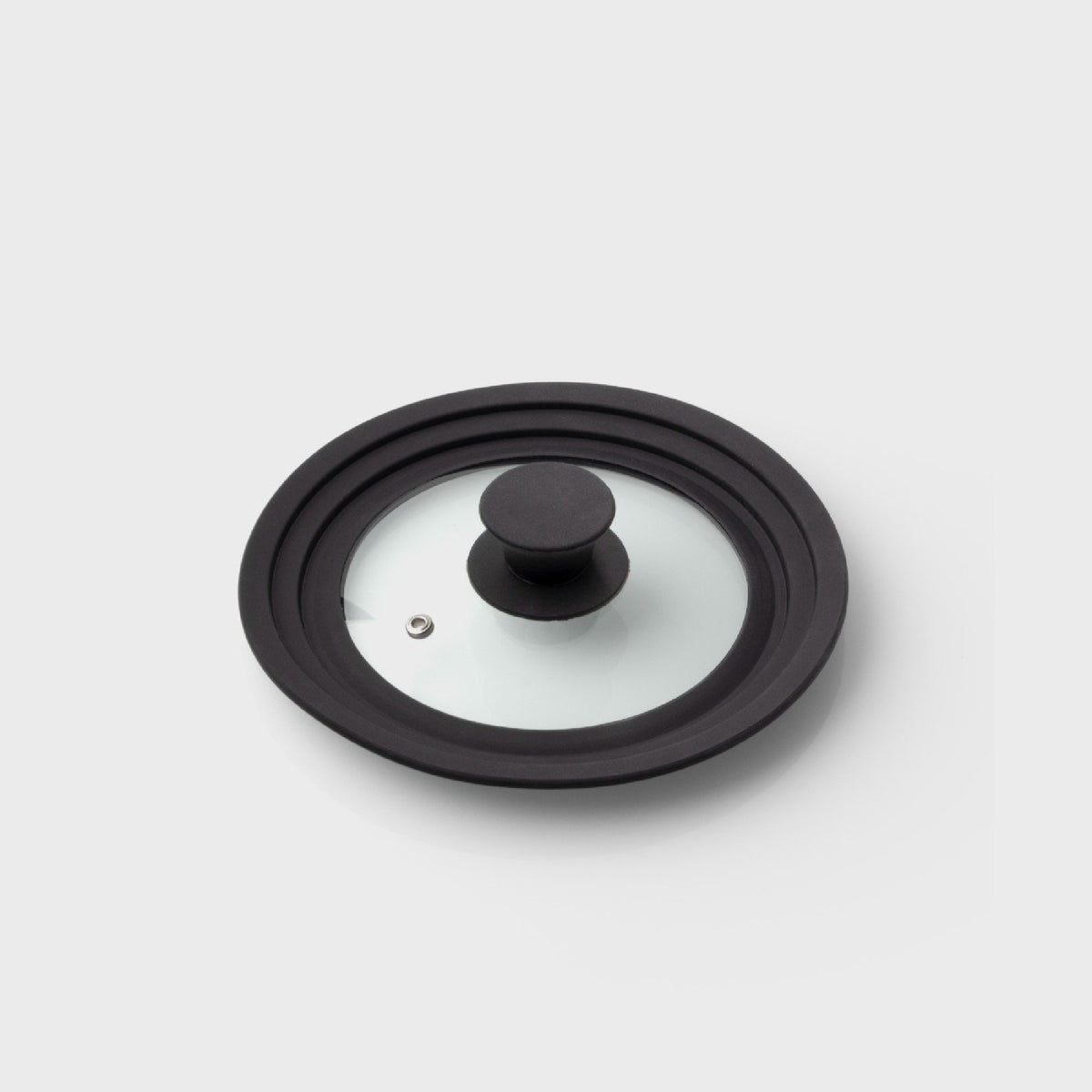 Taylor's Eye Witness Silicone and Glass Universal Pan Lid, 16/18/20cm, Black