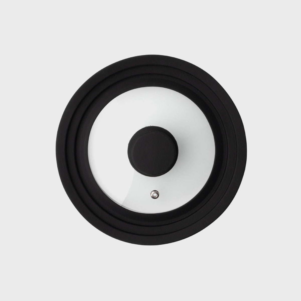 Taylor's Eye Witness Silicone and Glass Universal Pan Lid, 16/18/20cm, Black