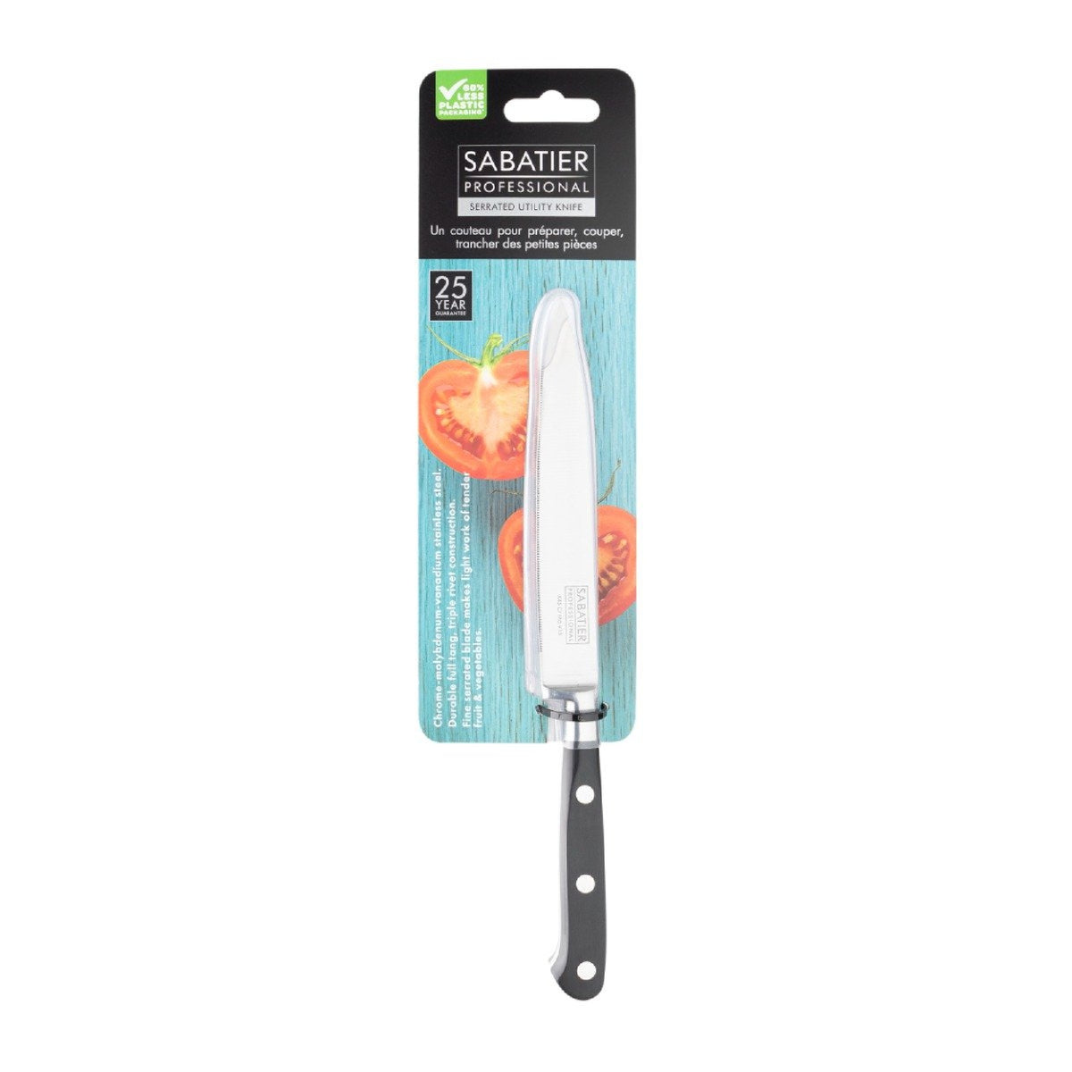 Sabatier Professional 5-Inch Serrated Utility Knife