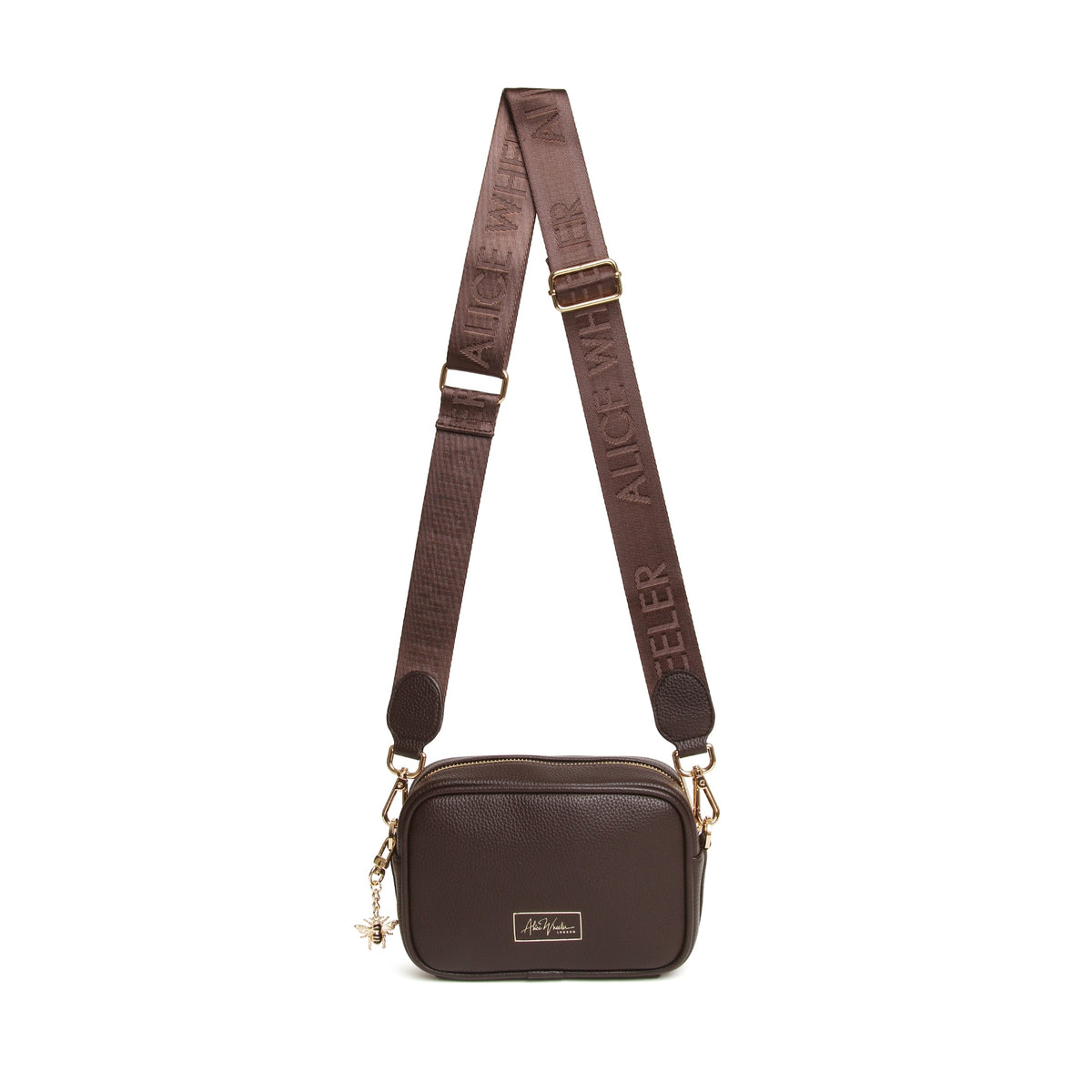 Alice Wheeler Chocolate - Mini Soho Cross Body Bag