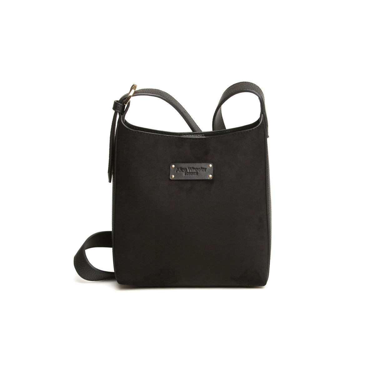 Alice Wheeler Black Suede - Kensington Mini Hobo