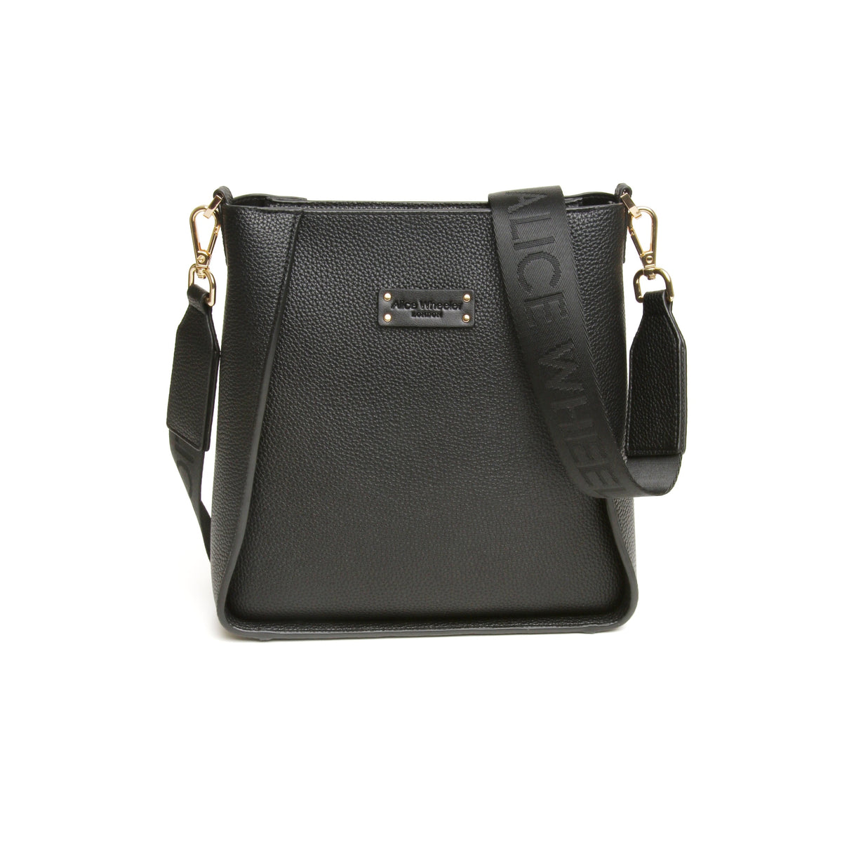 Alice Wheeler Black - Kensington Cross Body Bag