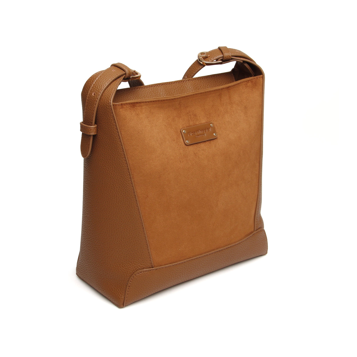 Alice Wheeler Fudge Suede - Kensington Cross Body Bag - HANDBAGS, MANBAGS, SHOPPING BAGS - Beattys of Loughrea