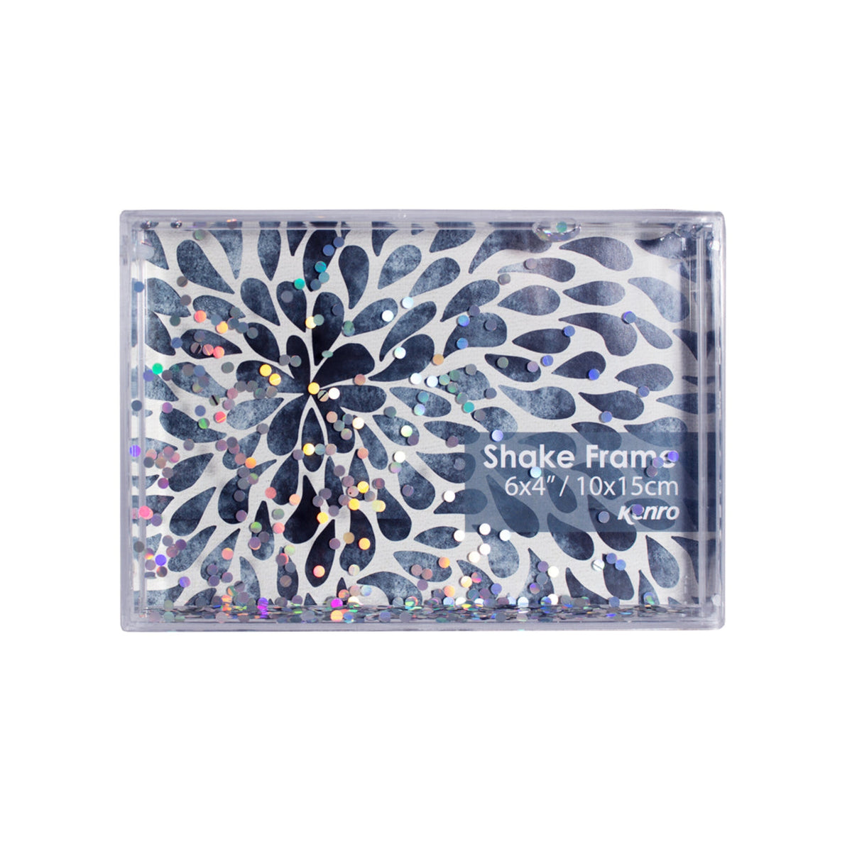 Kenro Acrylic Shake Photo Frame, 6x4in / 10x15cm