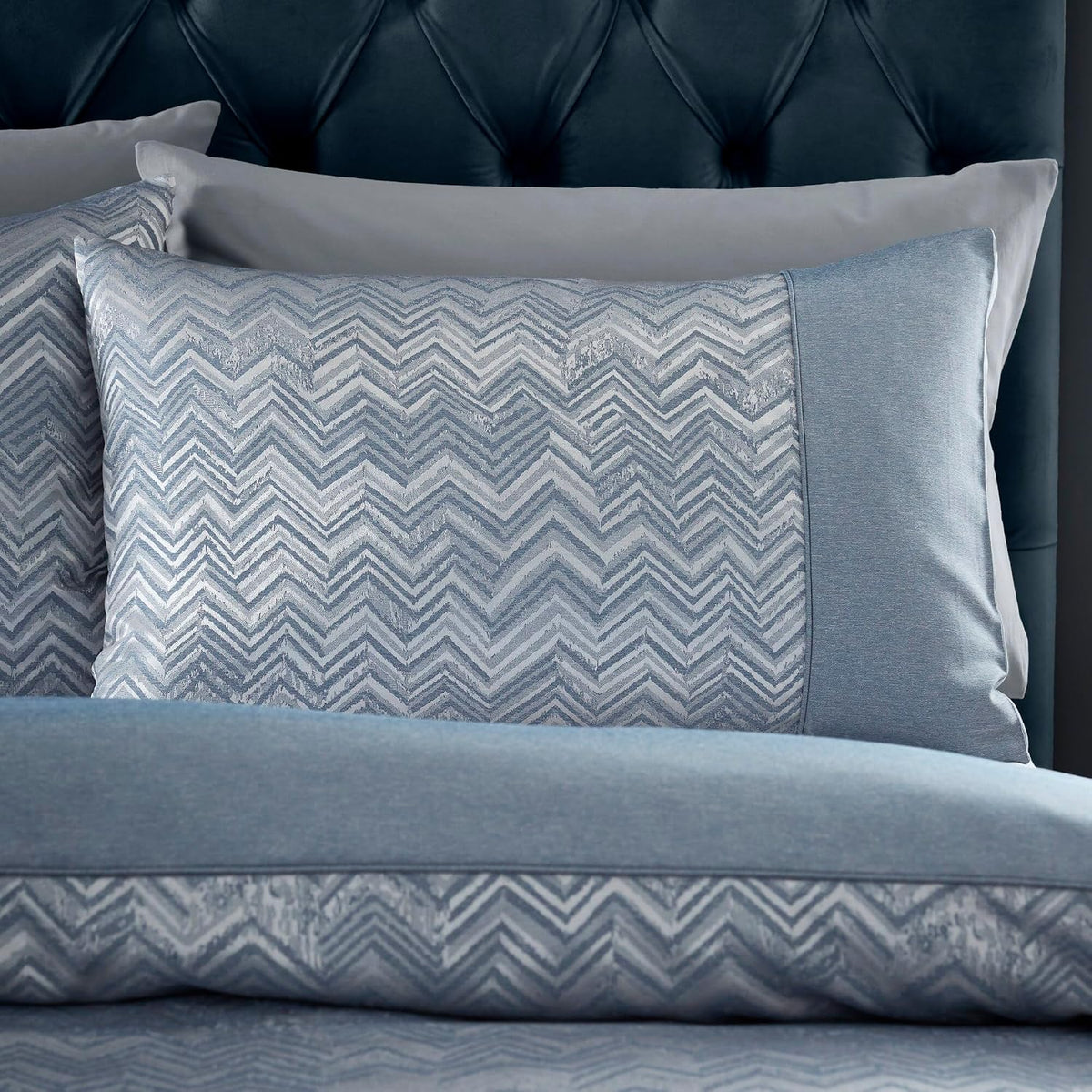 ANTIBES DUVET SET BLUE KING PANTD3C