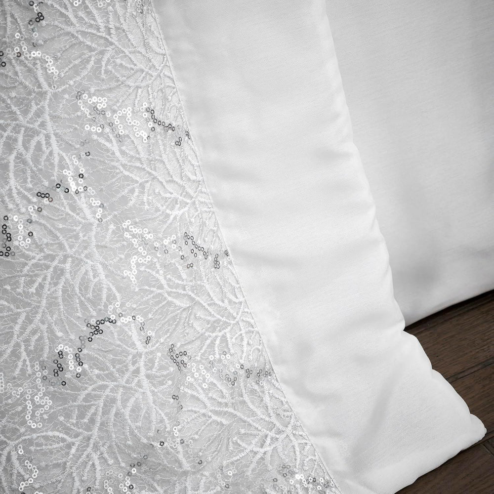 ROUEN QUILTED RUNNER WHITE 50X220CMS PROURN