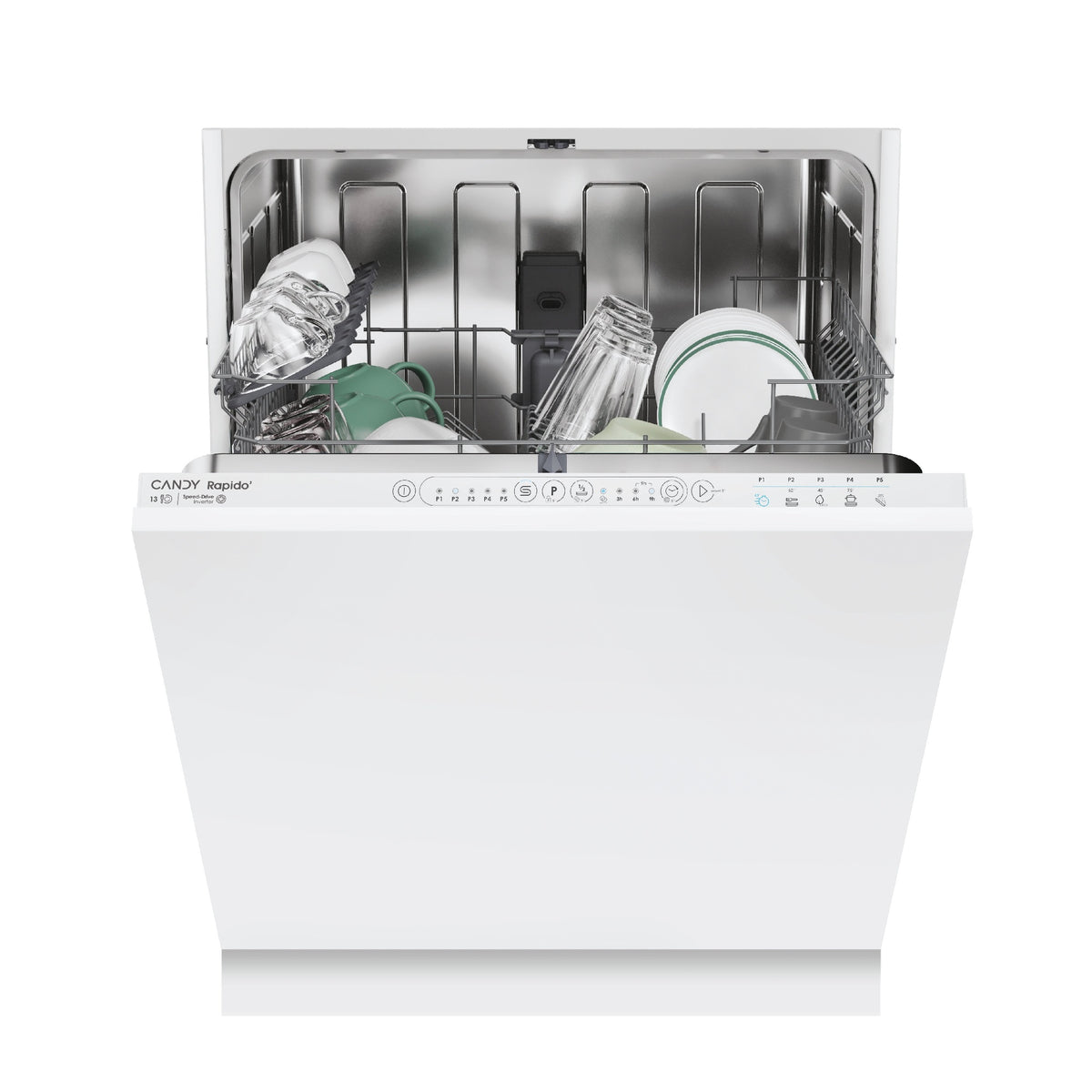 Candy Rapido 13 Place Integrated Dishwasher (CI 3E53E0W-80)
