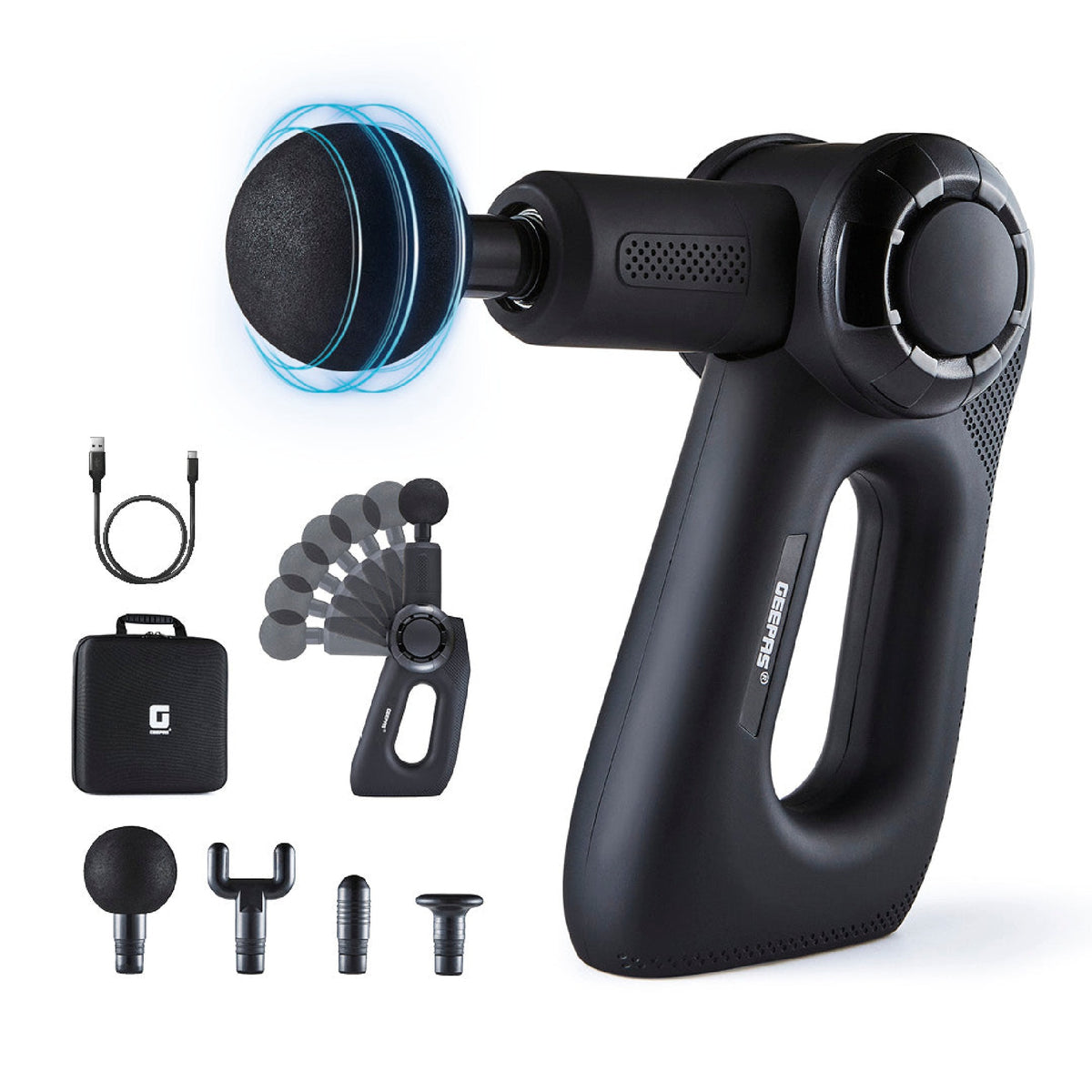 POWERFUL MASSAGE GUN 5 SPEED WI