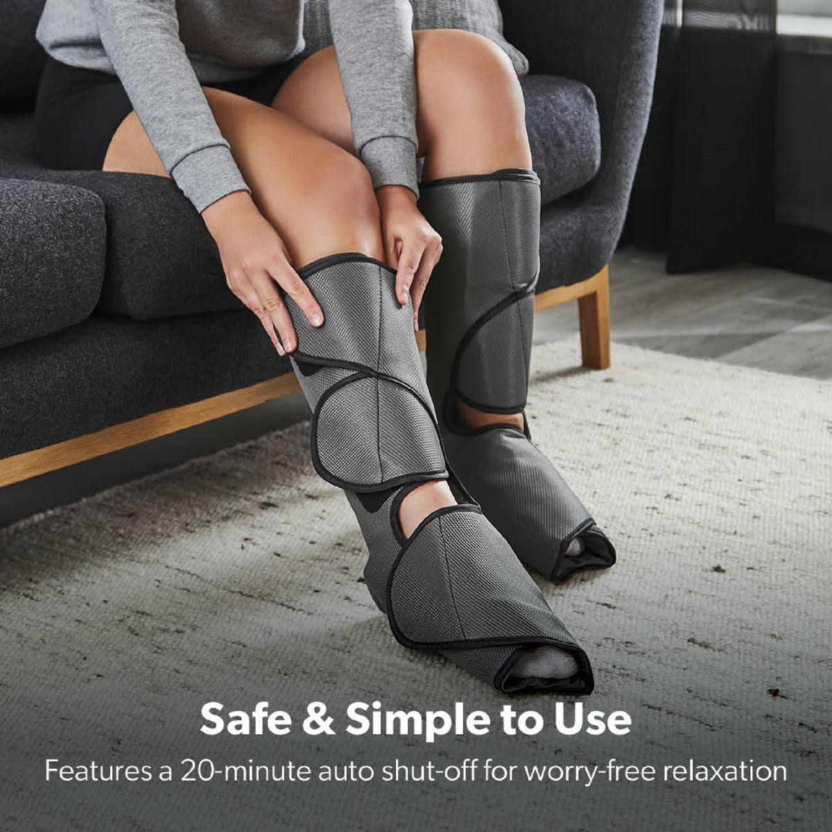 FOOT AND CALF MASSAGER 6 MODES WI