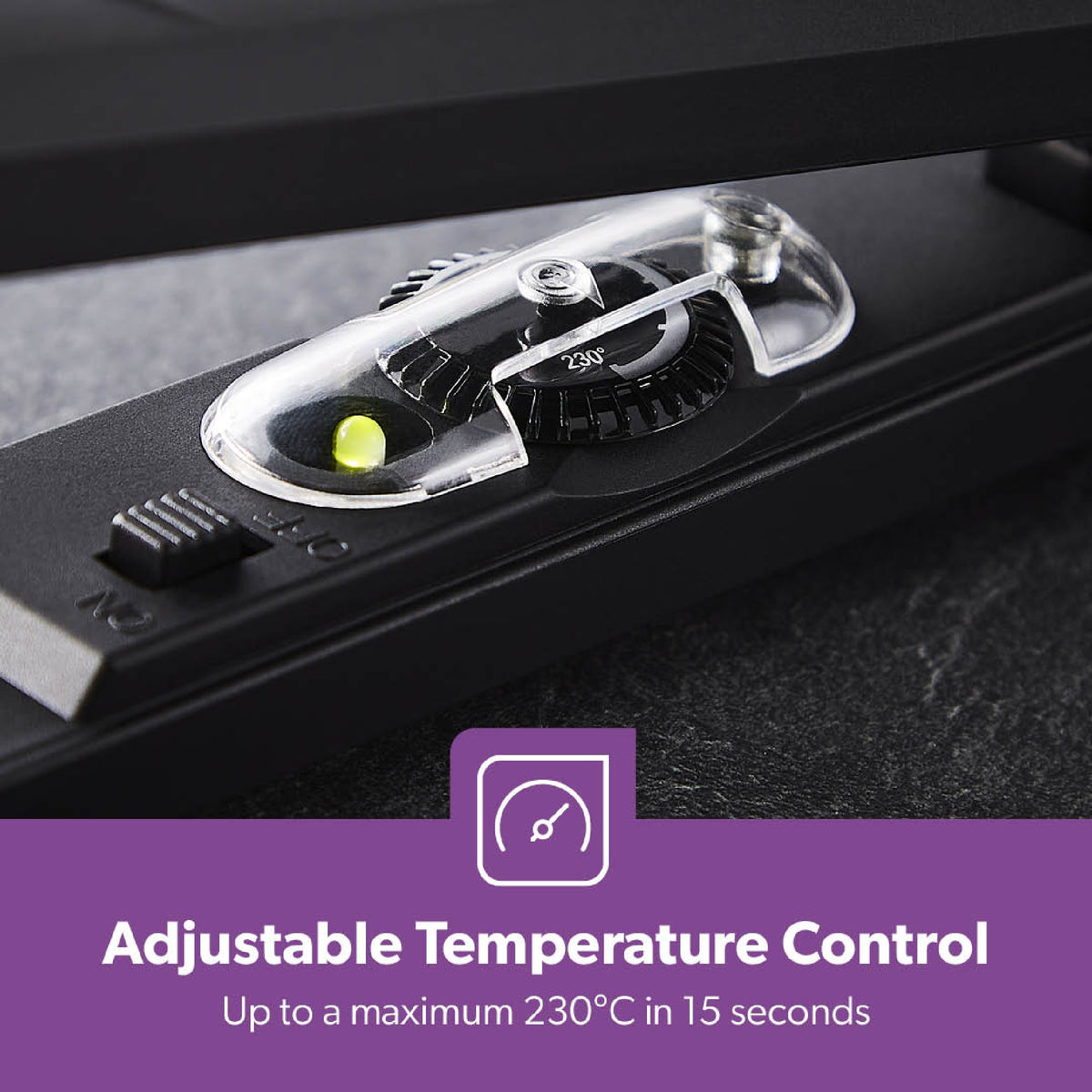 PTC CERAMIC HAIR STRAIGHTENER 45W WI