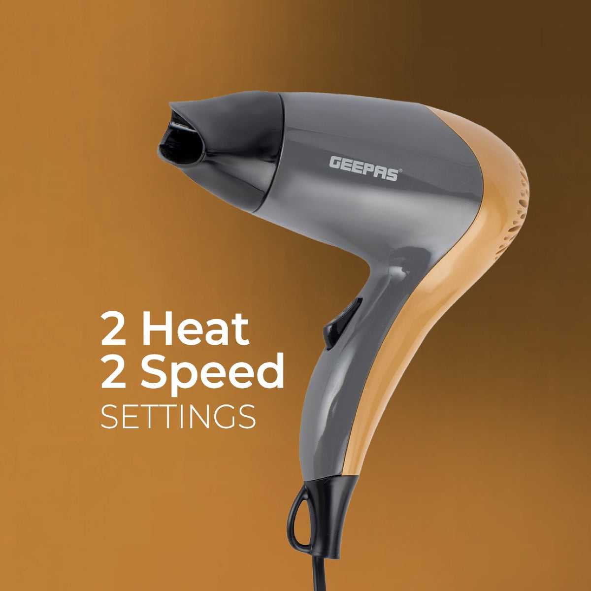 HAIR DRYER & STRAIGHTENER 2HEAT 2200W WI