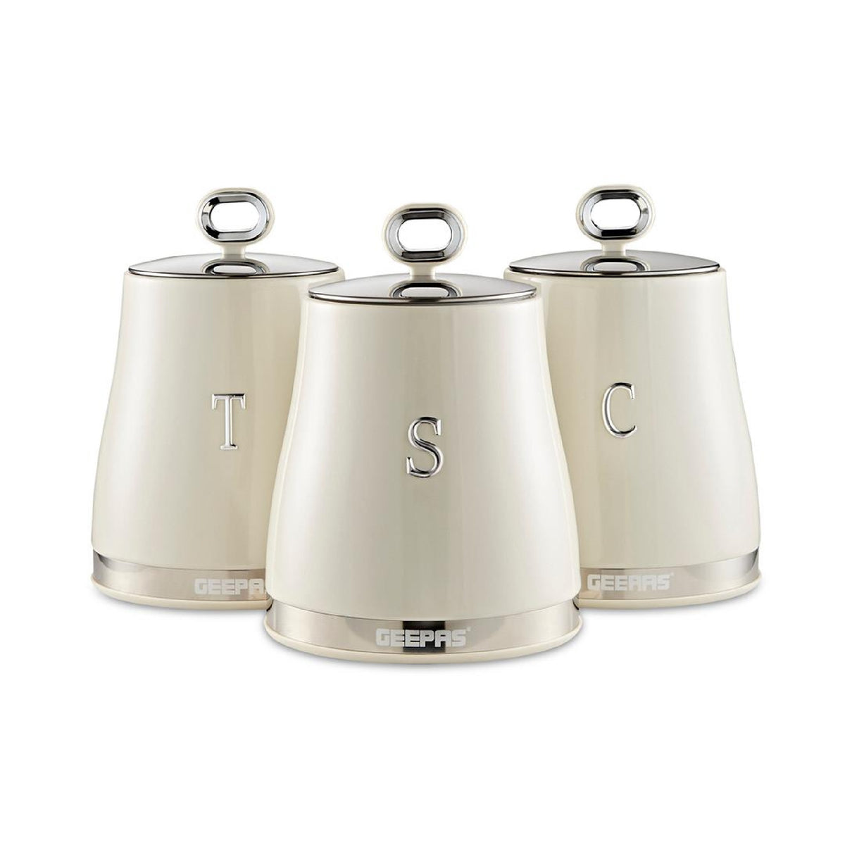 RETROVIVE CANISTER SET 3PC 1.4L CREAM WI