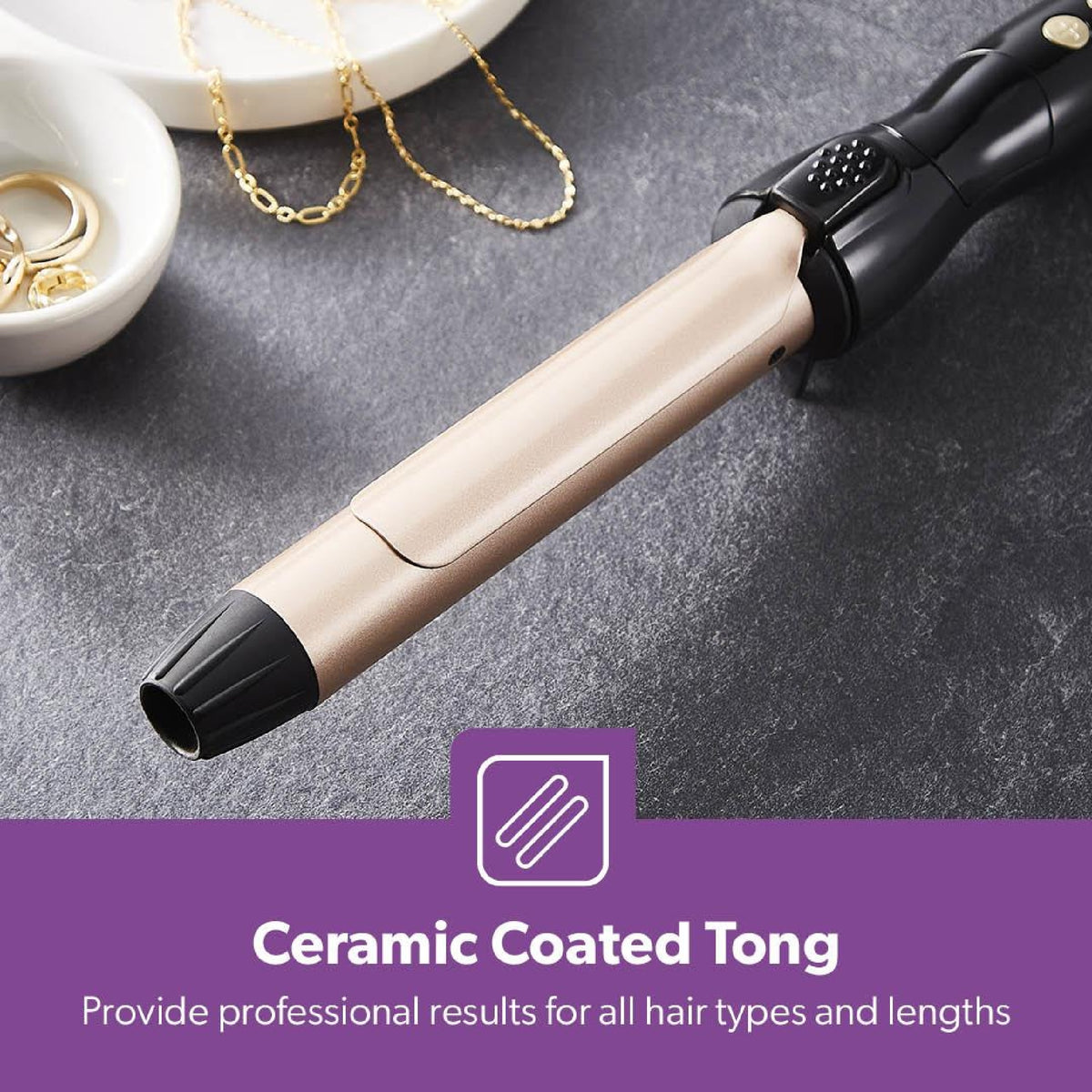 DIGITAL CERAMIC CURLING IRON 50W WI