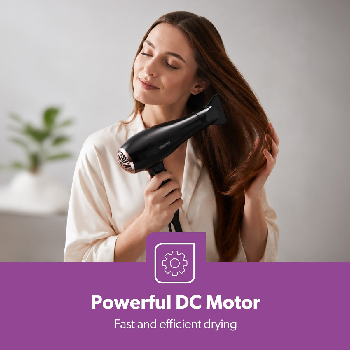 HAIR DRYER 3 HEAT 2 SPEED 2000W WI