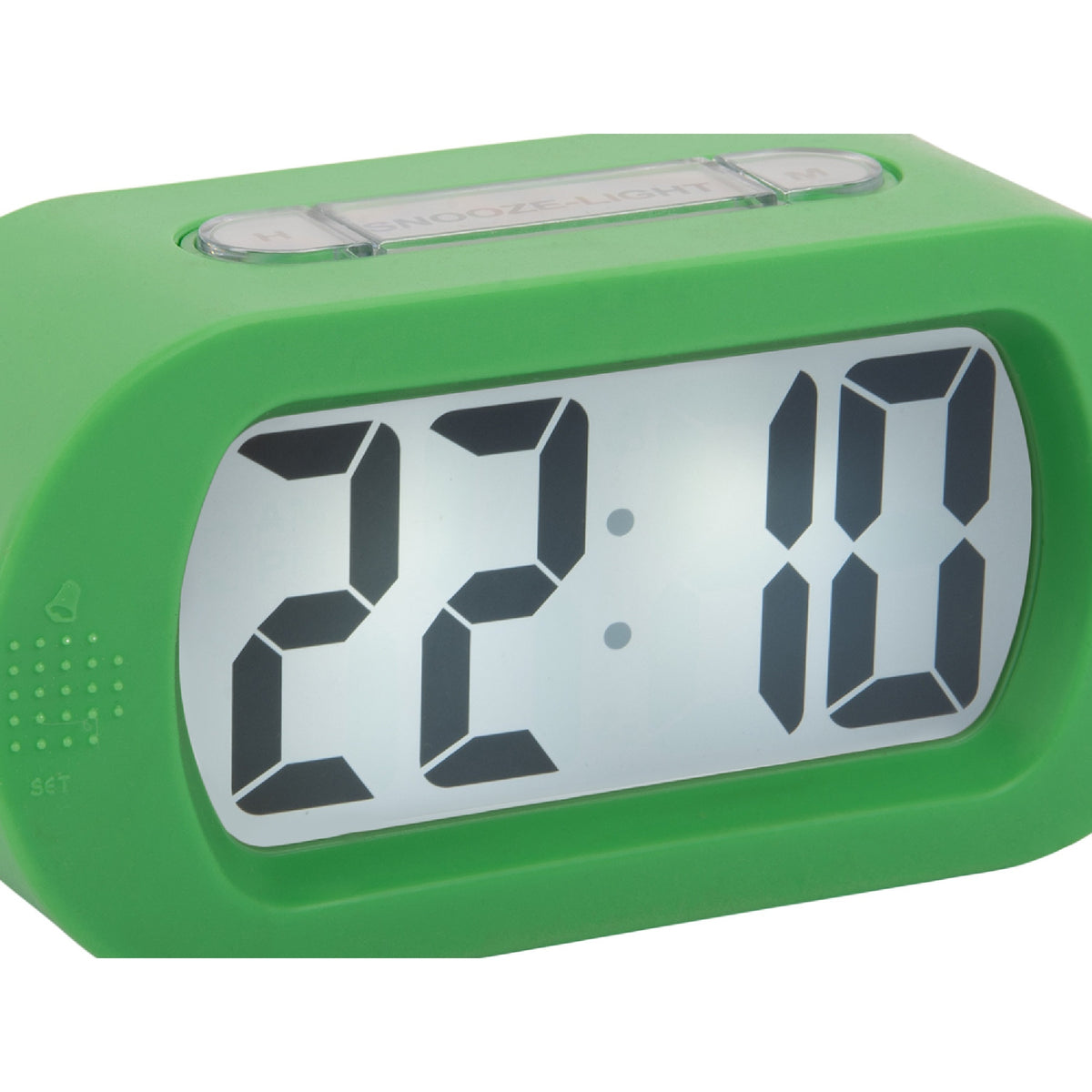 Karlsson Gummy Alarm Clock - Bright Green
