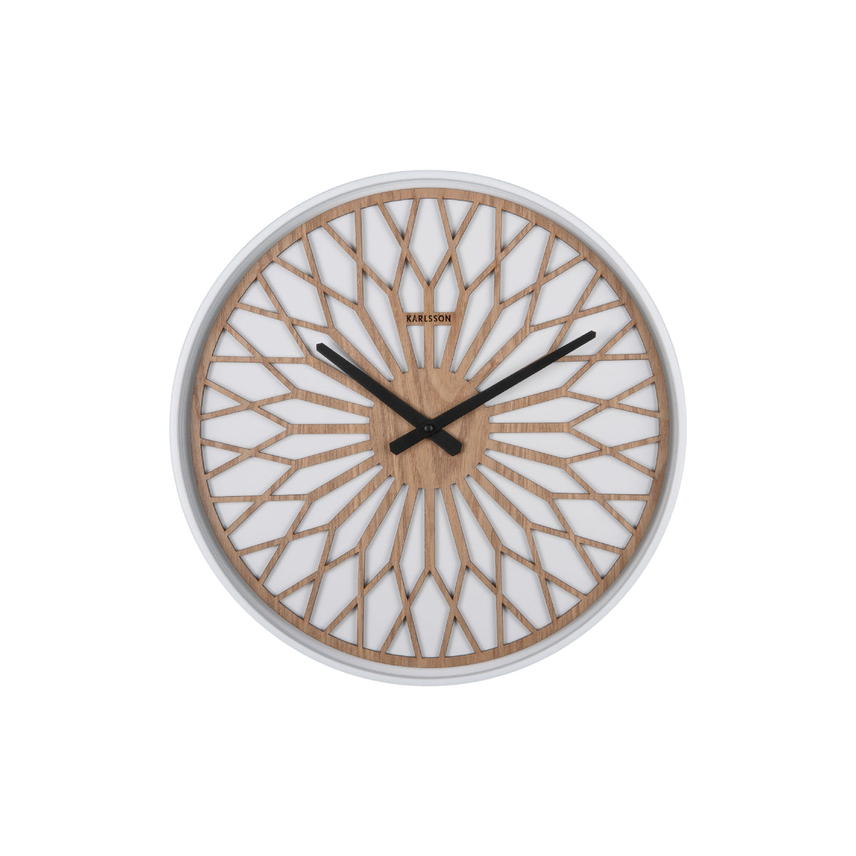 Karlsson Girasol Wall Clock - White