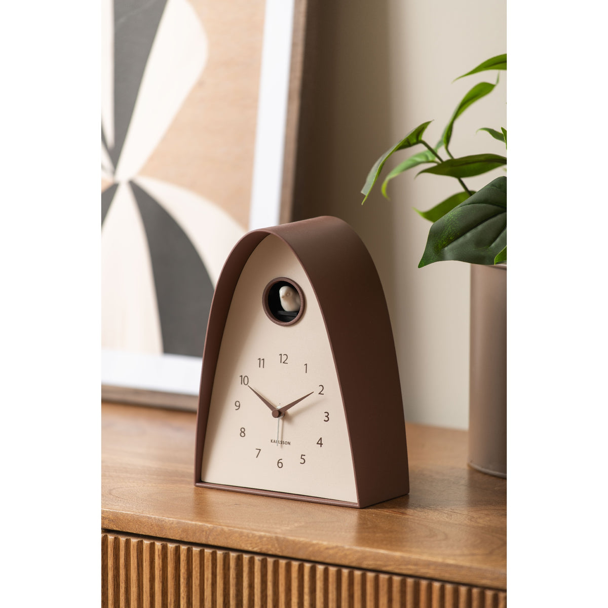 Karlsson Sion Cuckoo Alarm Clock - Off White