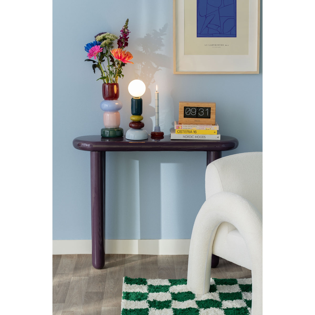 Leitmotiv Table Lamp Burano - Multicolour