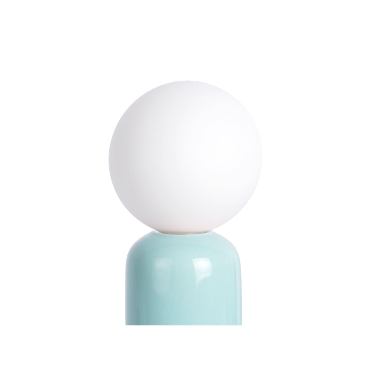 Leitmotiv Table Lamp Firenze Tube - Desert Orange & Misty Blue