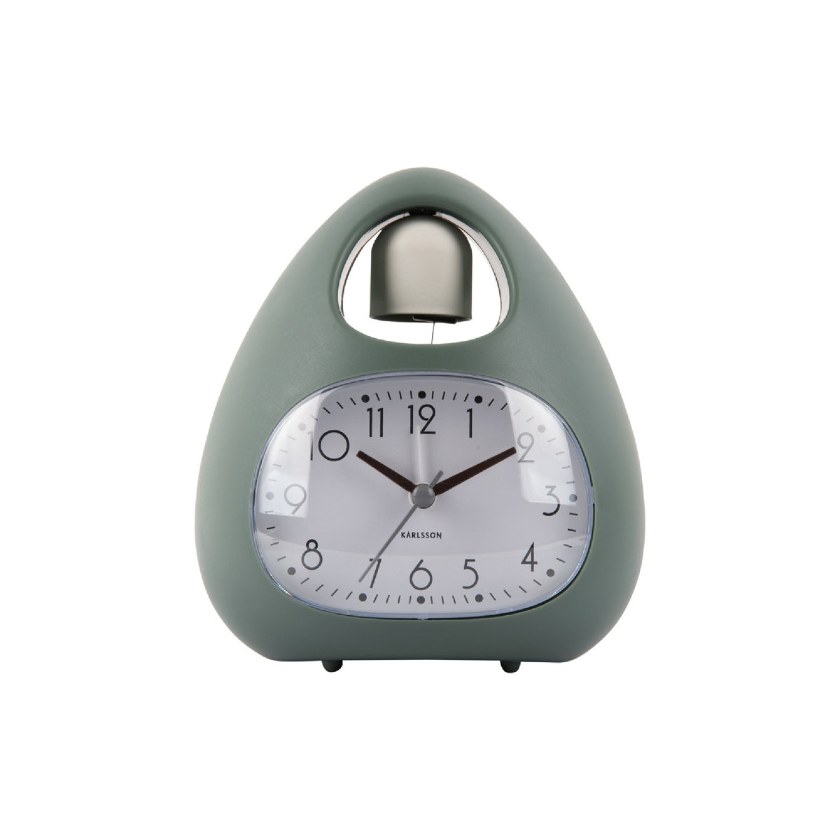 Karlsson Blob Bell Alarm Clock - Jungle Green